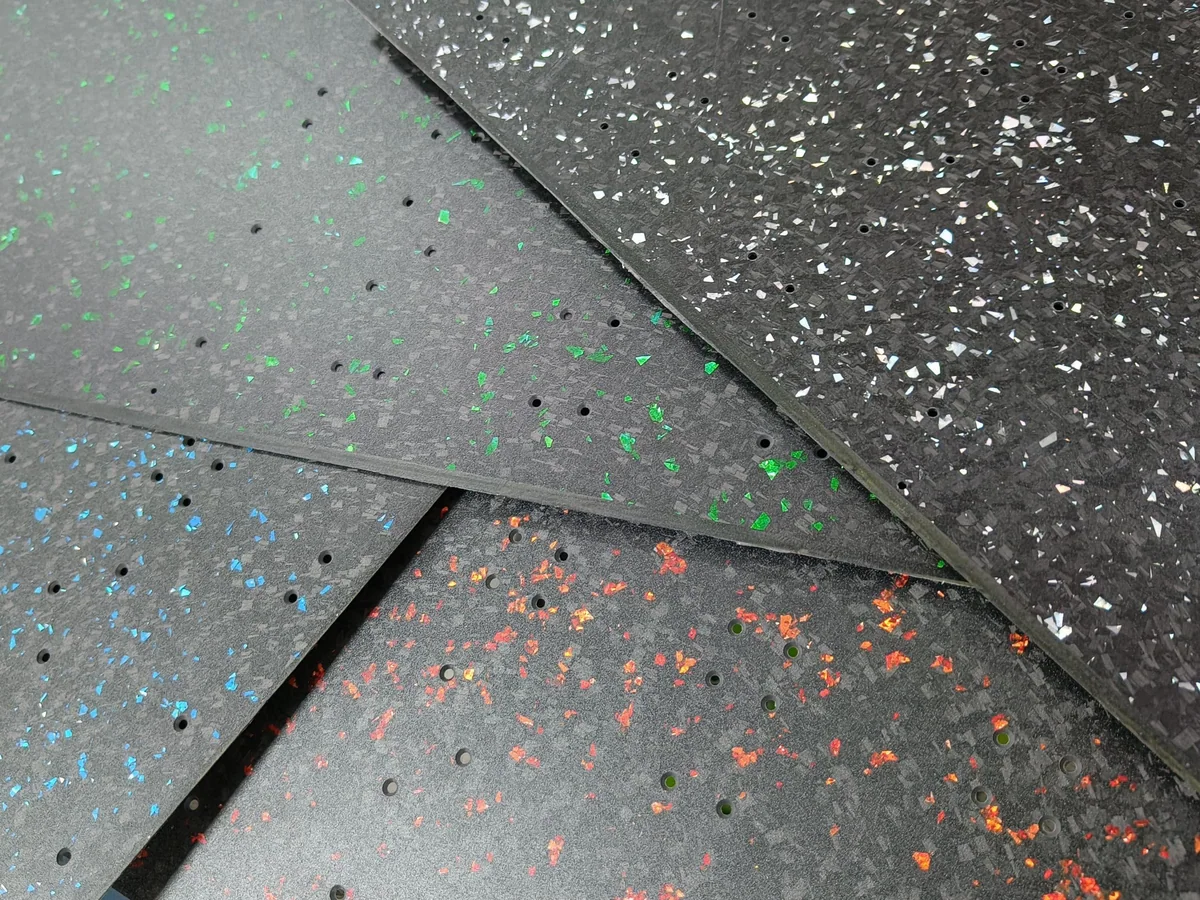 Forged Carbon Silber Forged Carbon Silber